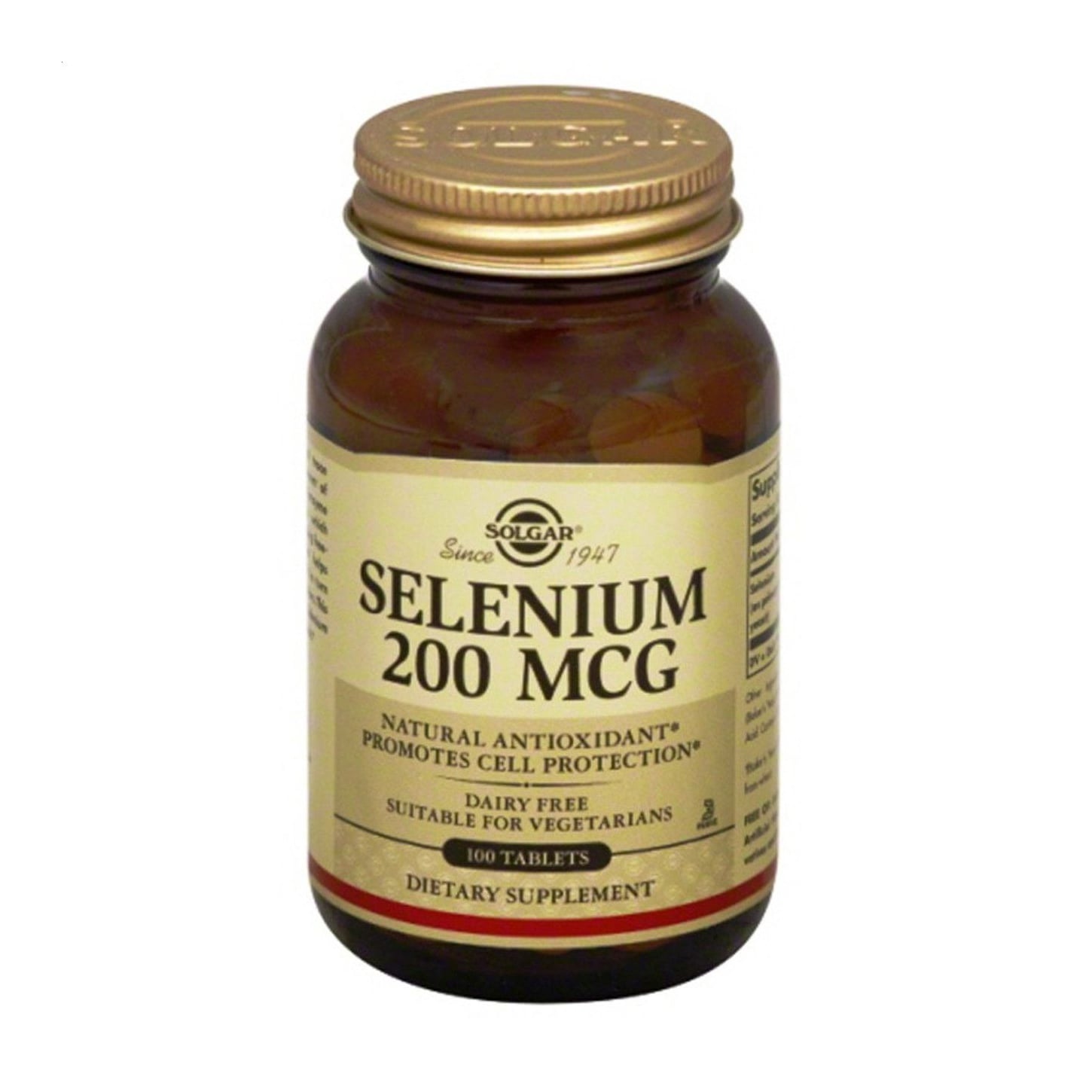 Селен Solgar Selenium 200 мкг, 100 таблеток